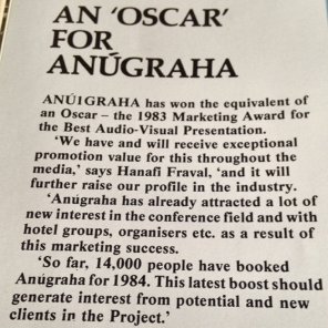 Anugraha wins marketing award